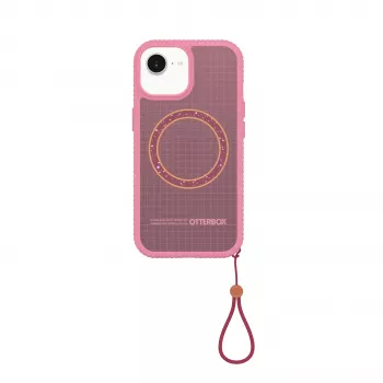 OtterBox Sole Series Capa traseira Xtra Hot Pink para iPhone 13/14/15/16e compatível com MagSafe
