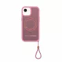 OtterBox Sole Series Capa traseira Xtra Hot Pink para iPhone 13/14/15/16e compatível com MagSafe