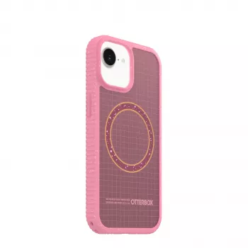 OtterBox Sole Series Capa traseira Xtra Hot Pink para iPhone 13/14/15/16e compatível com MagSafe