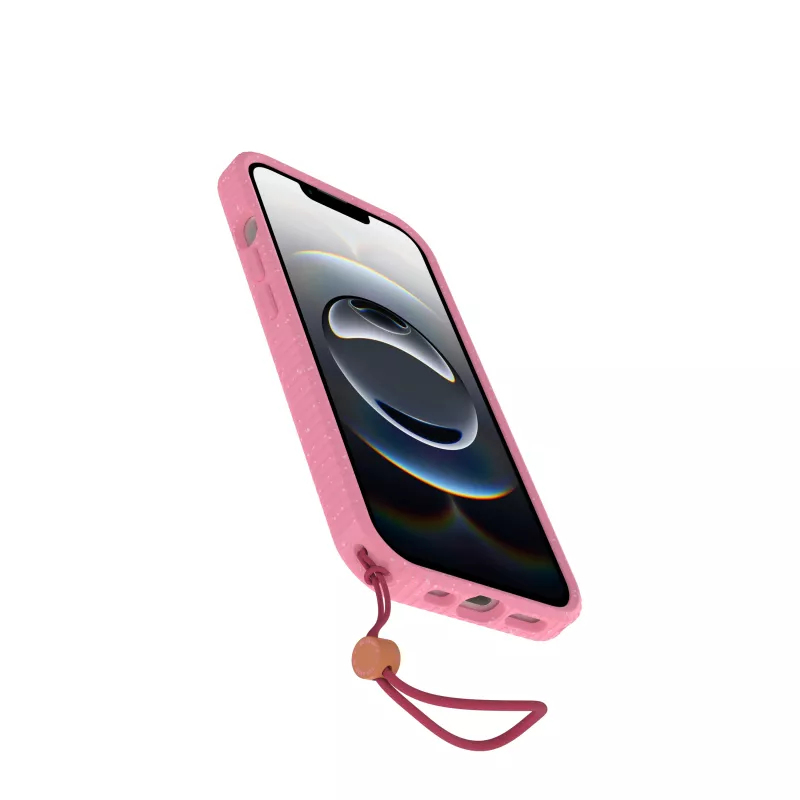 OtterBox Sole Series Capa traseira Xtra Hot Pink para iPhone 13/14/15/16e compatível com MagSafe