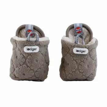 Lodger Slipper Folklore Fleece Pantufas para bebé, Buffalo Plaid, 12-18 meses