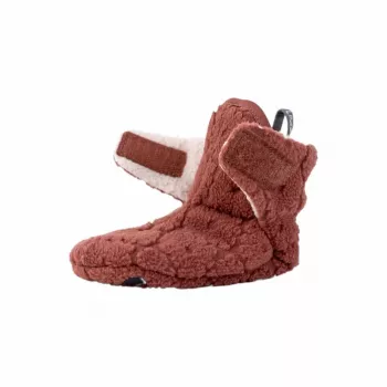 Lodger Slipper Folklore Fleece Pantufas para bebé, 6-12 meses, Rosewood