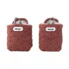 Lodger Slipper Folklore Fleece Pantufas para bebé, 6-12 meses, Rosewood