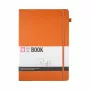 Sakura Caderno DIN A4 pautado, capa dura cor de âmbar, 160 páginas 94146605