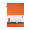 Sakura Caderno DIN A4 pautado, capa dura cor de âmbar, 160 páginas 94146605