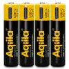 AQIILA Pilhas AAA NiMH com USB-C, 1,2 V, 600 mAh, pack de 4 AQ60AAA374C4