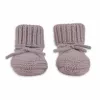 Lodger Slipper Merino Wool Sapatos para bebé, Rosé, 6-12 meses