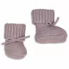 Lodger Slipper Merino Wool Sapatos para bebé, Rosé, 6-12 meses