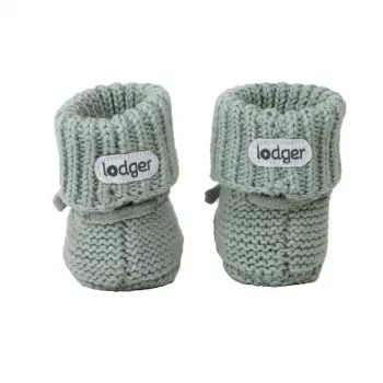 Sapatos de malha Lodger Slipper para bebé, seda, 0-6 meses
