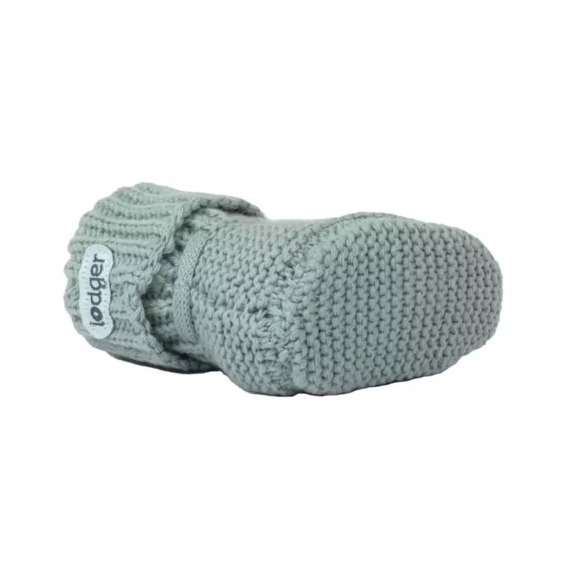 Sapatos de malha Lodger Slipper para bebé, seda, 0-6 meses