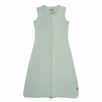 Saco-cama Lodger Hopper Solid sem mangas para bebé, Pfefferminz, 50/62 cm, 0.5 TOG, algodão