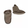 Sapatos de casa Lodger Teddy para bebé, Buffalo, 3-6 meses