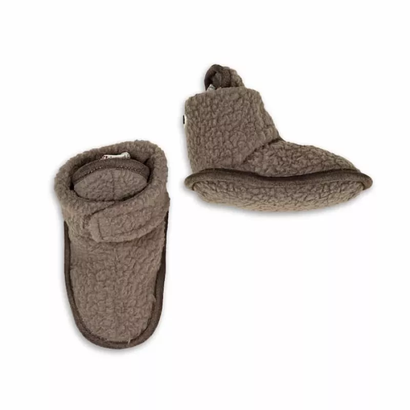 Sapatos de casa Lodger Teddy para bebé, Buffalo, 3-6 meses