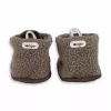 Sapatos de casa Lodger Teddy para bebé, Buffalo, 3-6 meses