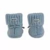Sapatos Lodger Slipper de lã merino para bebé, Blue Fogg, 6-12 meses