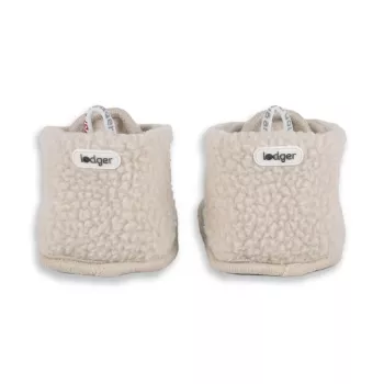 Sapatos Lodger Slipper Teddy para bebé, Birke, 12-18 meses, sola de camurça antiderrapante, unissexo