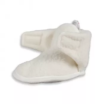 Sapatos Lodger Slipper Teddy para bebé, Cloud Dancer, 12-18 meses