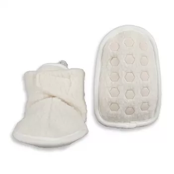 Sapatos Lodger Slipper Teddy para bebé, Cloud Dancer, 12-18 meses