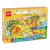 AGIPA Puzzle de Observação Júnior A Savana, 60 peças, Caixa de Cartão, 4+ anos 19221