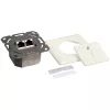 DSIT DC-Wall-In-STP6-I Tomada Dupla RJ45 Cat. 6 Blindada de Encastrar, Marfim