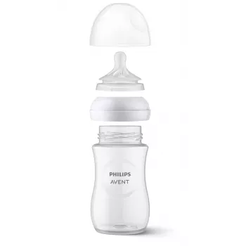 Philips Avent Natural Response Tetina de Silicone, Fluxo de Leite Muito Rápido, 6m+, pack de 2
