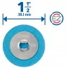 Dremel 2615S411DM Discos de Lixa, 38,1 mm, Grão 180, pack de 3