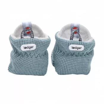 Sapatos de bebé em algodão Lodger Slipper Ciumbelle, 3-6 meses, Ocean