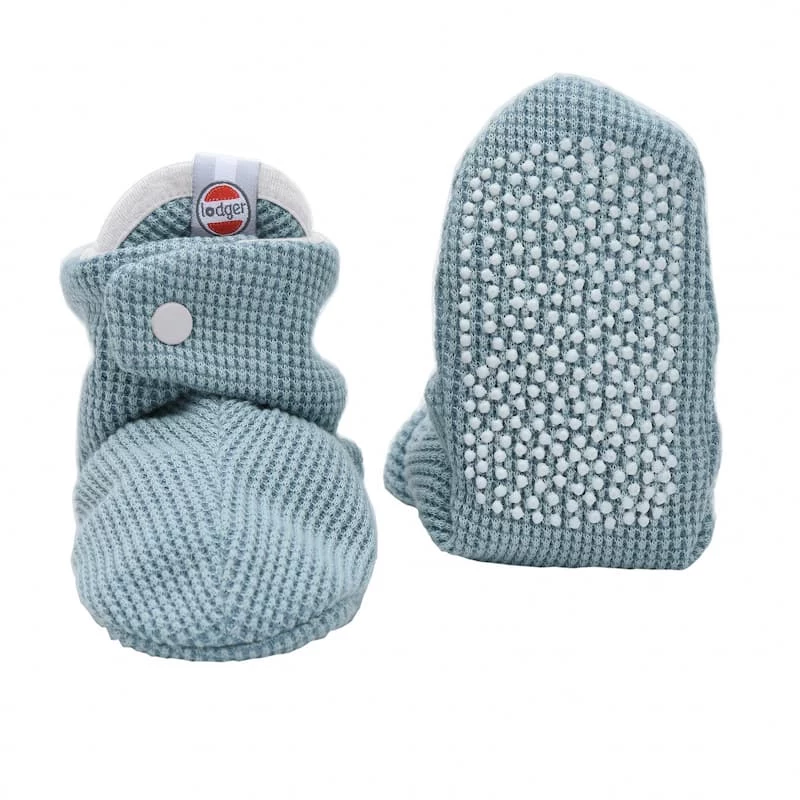 Sapatos de bebé em algodão Lodger Slipper Ciumbelle, 3-6 meses, Ocean