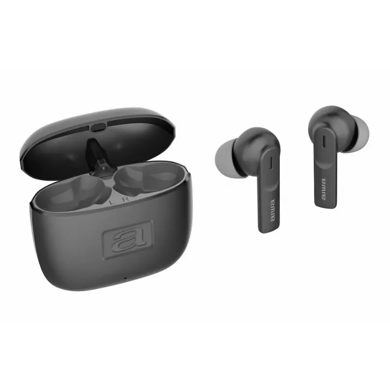 Auscultadores Bluetooth on-ear sem fios AIWA EBTW-200, pretos