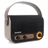 Rádio Bluetooth portátil AIWA RBTU-600 com FM, USB, AUX-in, MicroSD, bateria recarregável