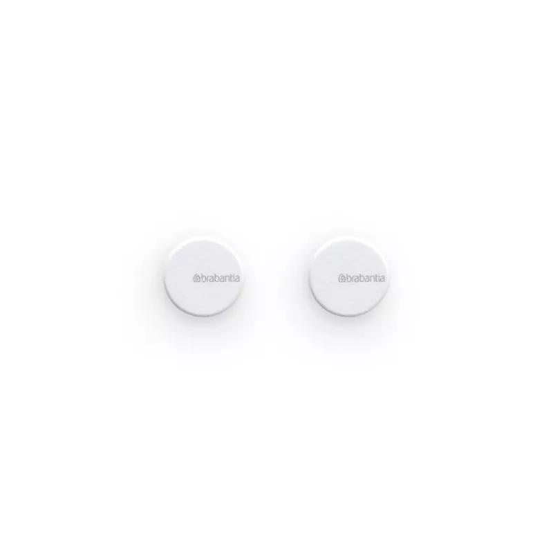 Brabantia MindSet gancho para toalhas, conjunto de 2, Mineral Fresh White