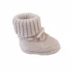 Pantufas Lodger Slipper Folklore para bebé em lã merino, bétula, 0-6 meses