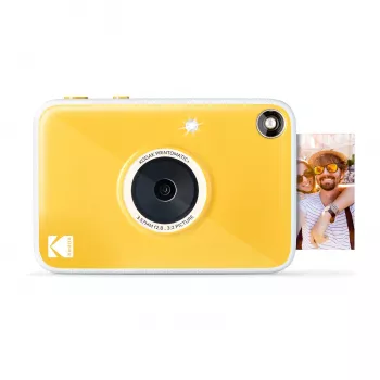 Câmara instantânea digital Kodak RODOMATICPYL com impressão ZINK Zero Ink, 10MP, ecrã LCD de 3,5 polegadas, Bluetooth, USB-C, MicroSD