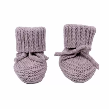 Sapatos para bebé Lodger Slipper Knit, rosé, 0-6 meses