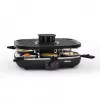 Grelhador de raclette Tristar RA-2760 com 6 frigideiras, ventilação ativa, preto
