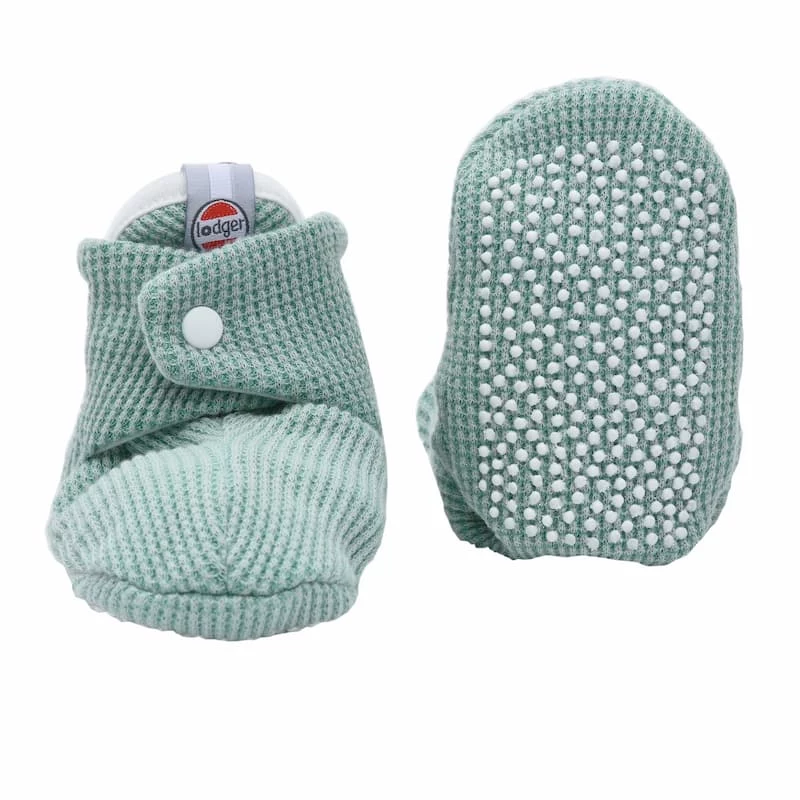 Pantufas Lodger Slipper Ciumbelle em algodão, 3-6 meses, verde-lama