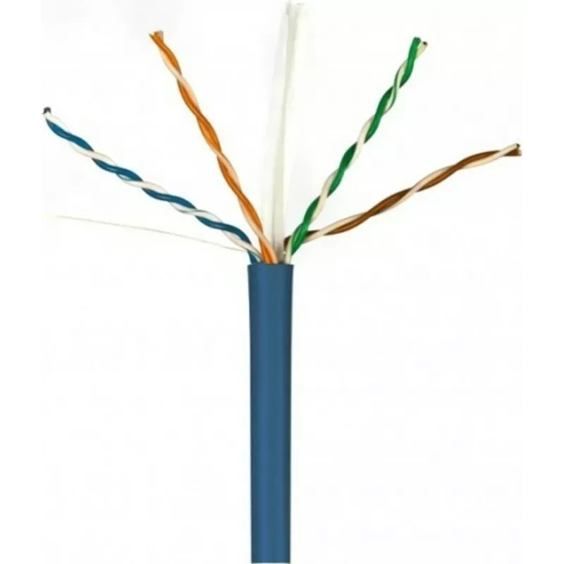 Cabo DSIT DANICOM CAT5E UTP 305m condutor maciço LSZH (Eca) DC-UTP5E-305S-ECA