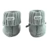 Pantufas Lodger Slipper Folklore para bebé em lã merino, seda, 0-6 meses