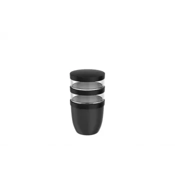 Marmita térmica MEPAL Thermo Lunchpot Ellipse Nordic Black 0,5 + 0,2 L 107658041100