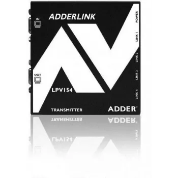 Transmissor extensor AV ADDER LPV154T – VGA e áudio sobre CATx, 300 m, preto ALPV154T-IEC