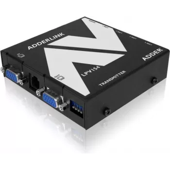 Transmissor extensor AV ADDER LPV154T – VGA e áudio sobre CATx, 300 m, preto ALPV154T-IEC