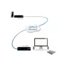 Recetor extensor KVM ADDER ALIF1002R-IEC - Dual DVI-D, USB 2.0, áudio, Gigabit Ethernet, preto