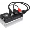 Transmissor KVM over IP ADDER ALIF101T-HDMI - HDMI, USB, áudio, Cat5e/Cat6/Cat7, 2560x1600@60Hz, alumínio preto