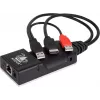 Transmissor KVM over IP ADDER ALIF101T-HDMI - HDMI, USB, áudio, Cat5e/Cat6/Cat7, 2560x1600@60Hz, alumínio preto