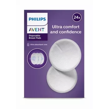 Discos de amamentação descartáveis Philips Avent (pack de 24)