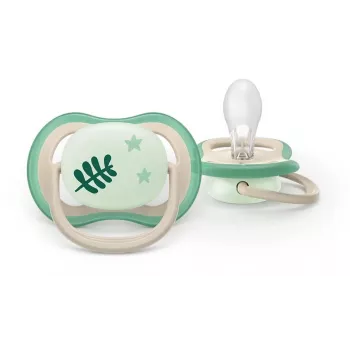 Chupeta Philips Avent Ultra Air Night 6-18M neutra pack de 2