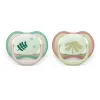 Chupeta Philips Avent Ultra Air Night 6-18M neutra pack de 2
