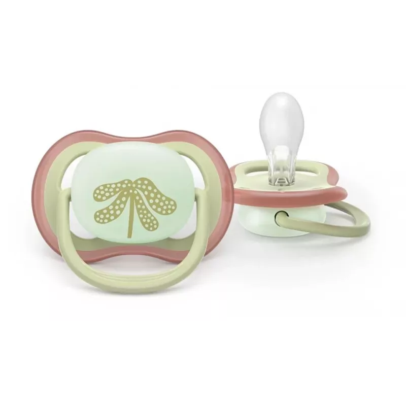 Chupeta Philips Avent Ultra Air Night 6-18M neutra pack de 2