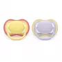 Chupeta Philips Avent Ultra Air 0-6 meses, pack de 2, menina