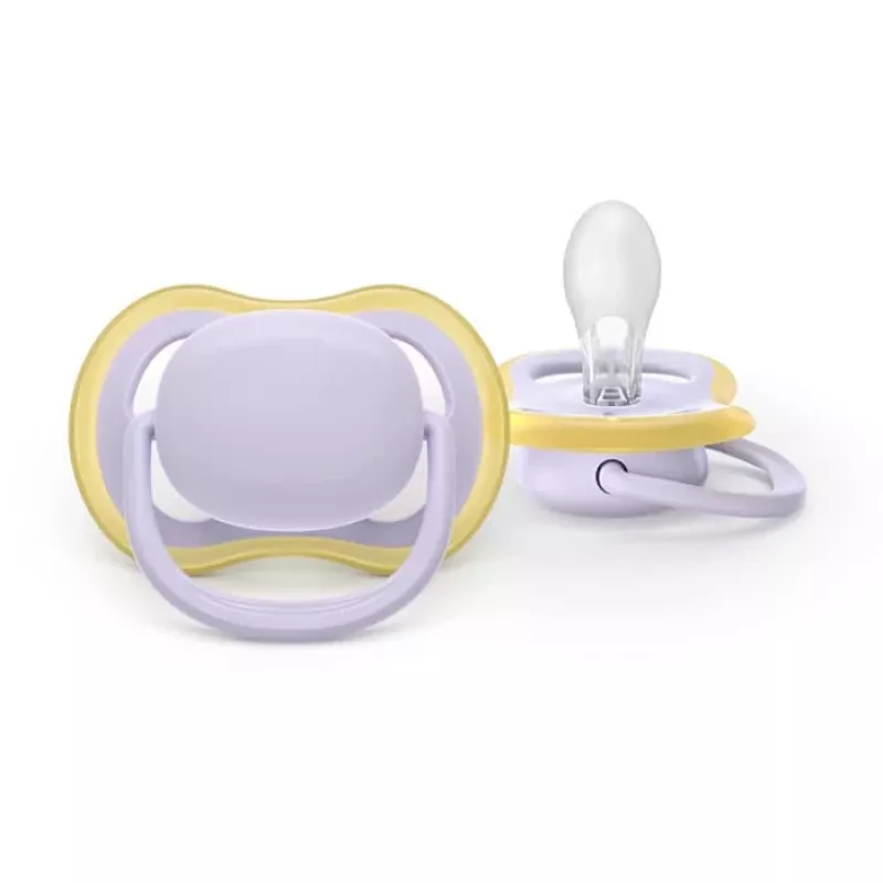 Chupeta Philips Avent Ultra Air 0-6 meses, pack de 2, menina